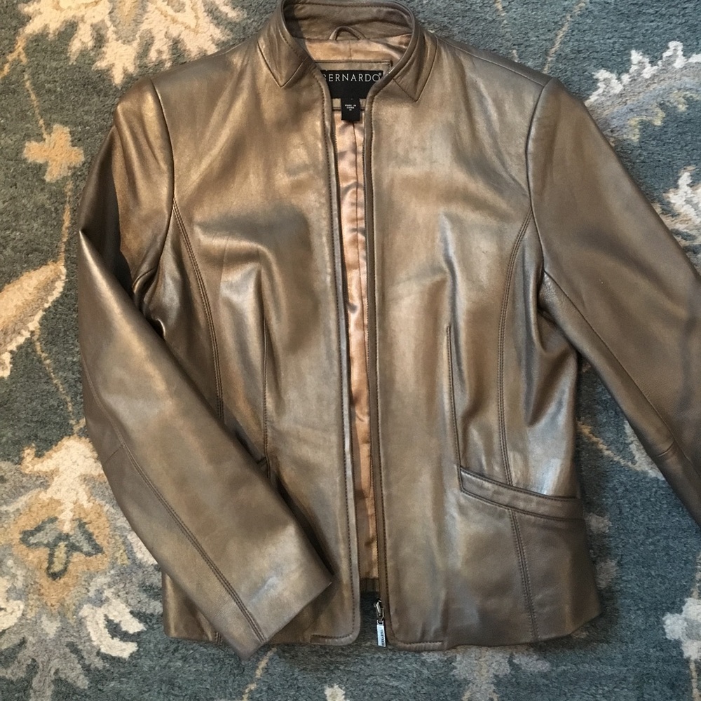 Bernardo 100% Leather Jacket